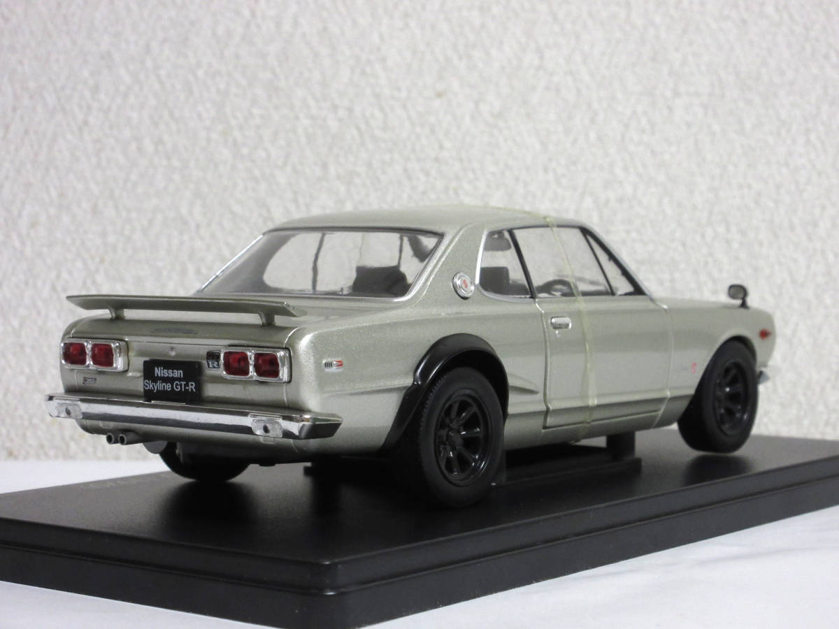 アシェット 国産名車コレクション 1/24 Vol.02 Nissan Skyline 日産 スカイライン2000GT-R KPGC10 1970 専用ケース付_画像6