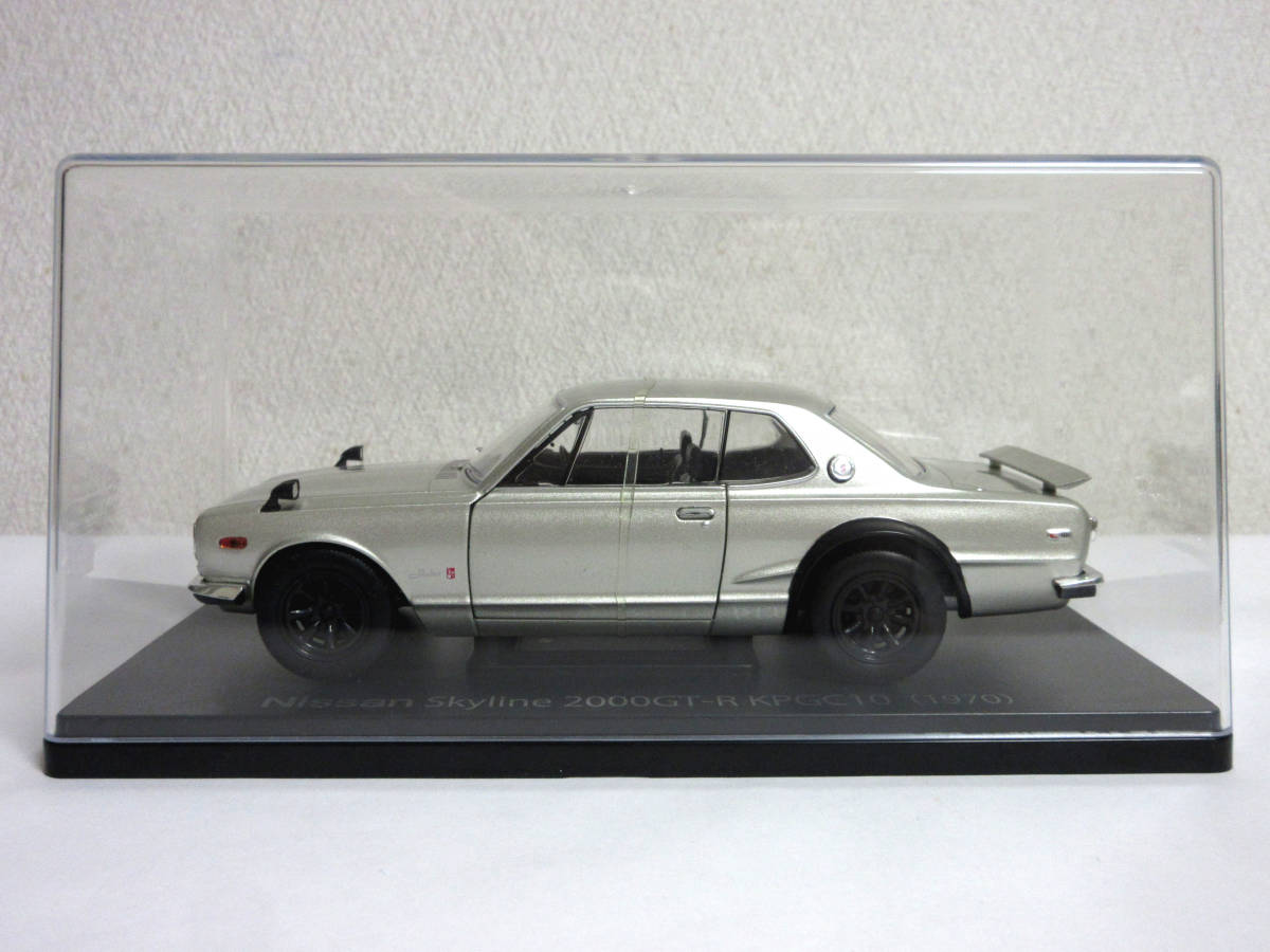 アシェット 国産名車コレクション 1/24 Vol.02 Nissan Skyline 日産 スカイライン2000GT-R KPGC10 1970 専用ケース付_画像9