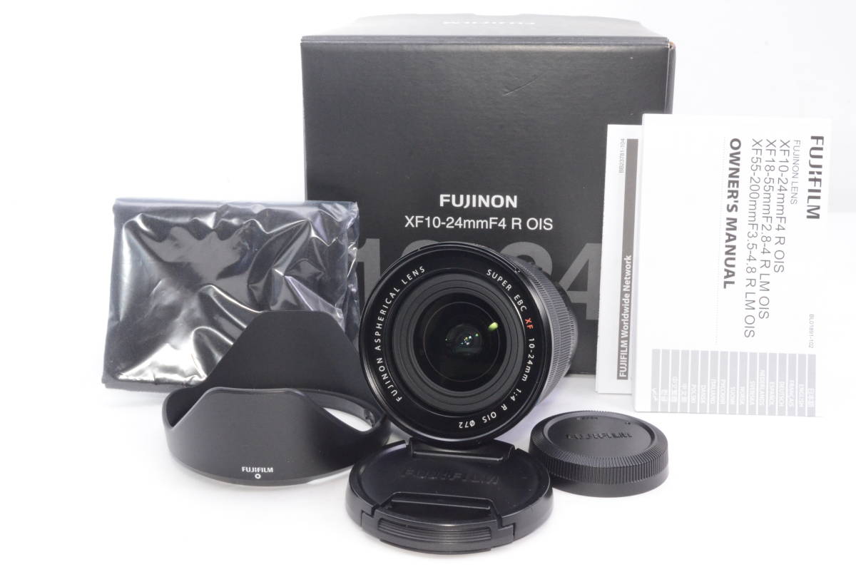 【美品】フジフィルム FUJIFILM XF10-24mm F4R OIS フジフィルム Xマウント APS-C #2402006
