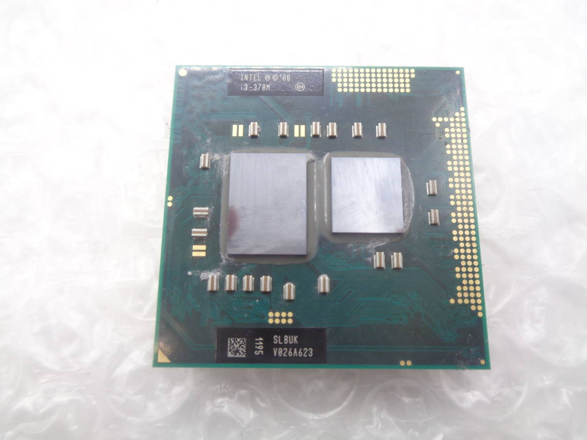 Intel Core i3-370M 2.4Ghz SLBUK 中古動作品(C231)_画像1