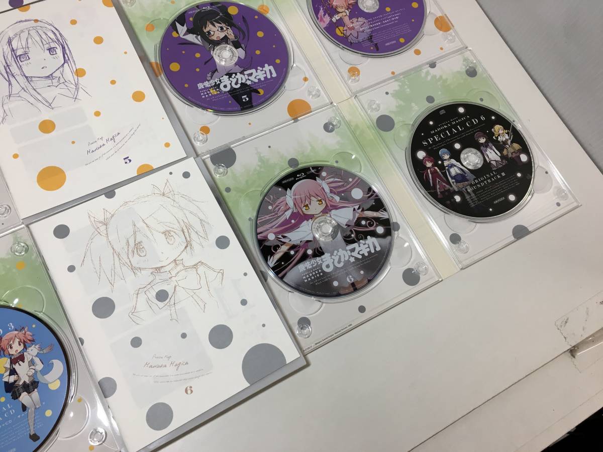 魔法少女まどか☆マギカ 完全生産限定版 ブルーレイ 全6巻 Blu-ray_画像7