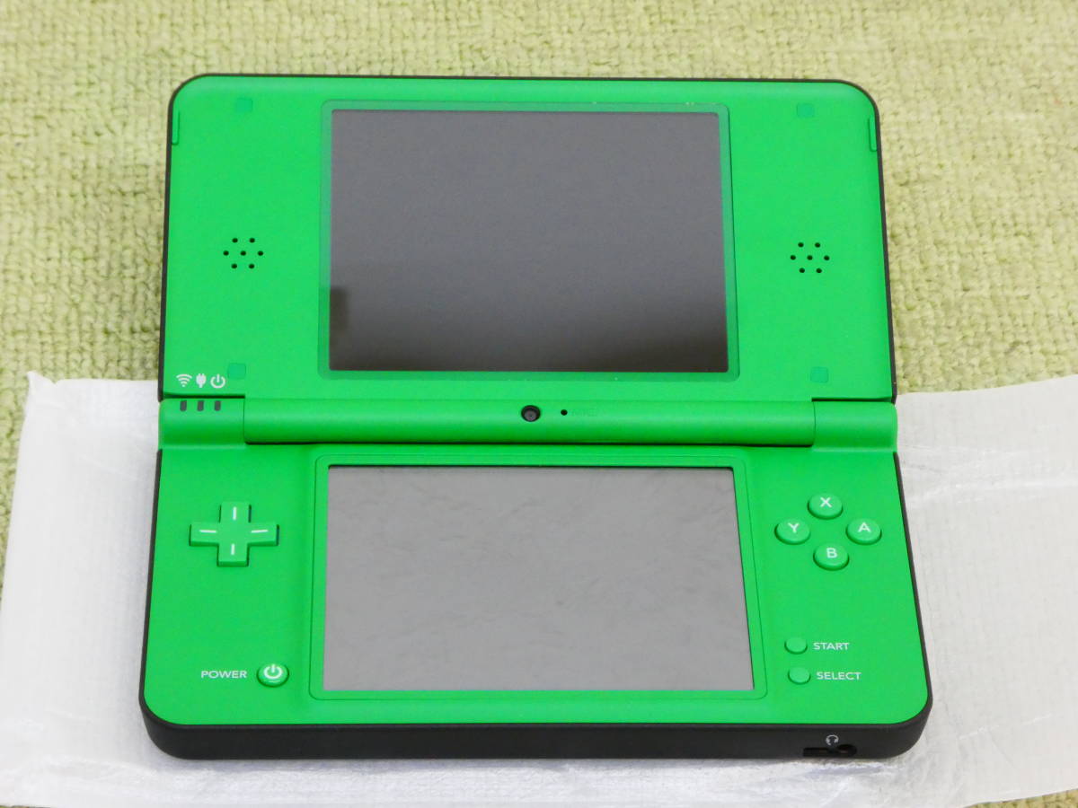 073-J35) 未使用品 Nintendo ニンテンドー DSi LL グリーン_画像3