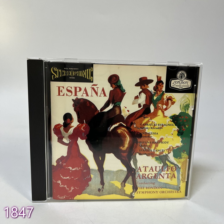 希少 ゴールドCD CSCD-6006 ESPANA エスパーニャ アルヘンタ ARGENTA ロンドン交響楽団 LSOの画像1