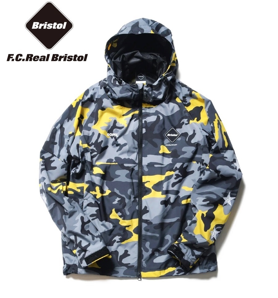 FCRB F.C.Real Bristol　CAMOFLAGE PRACTICE JACKET エフシーレアルブリストル カモフラージュ　プラクティス　ジャケット(L)[6]