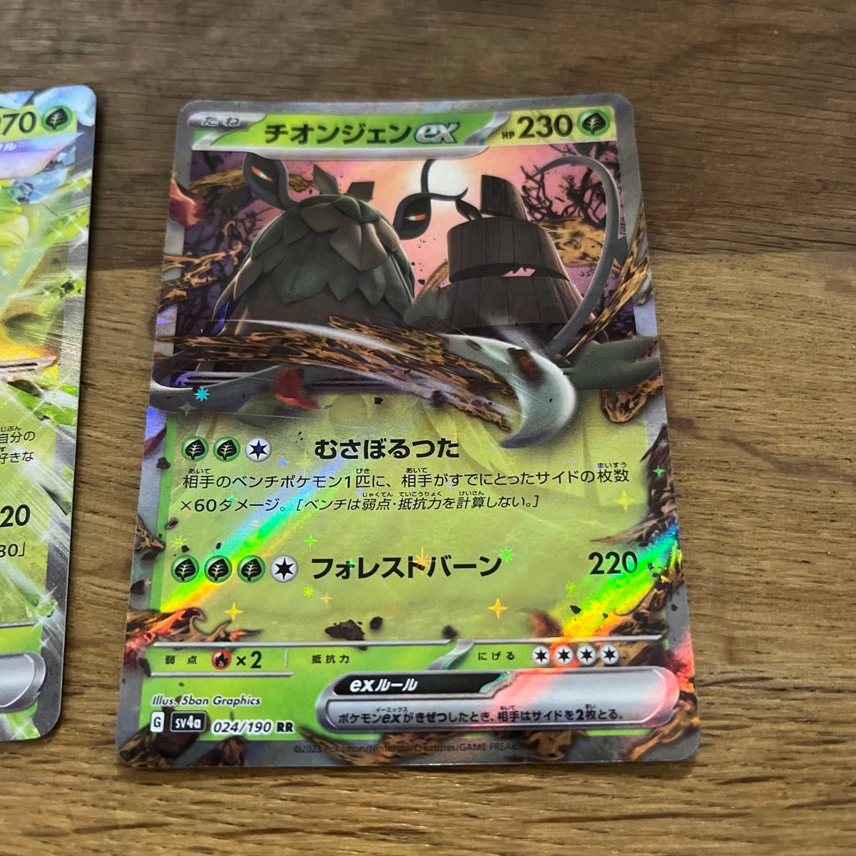 フォレトスEX+チオンジェンEXセット ポケモンカード シャイニー フォレトスEX+チオンジェンEXセット ポケモンカード シャイニー
