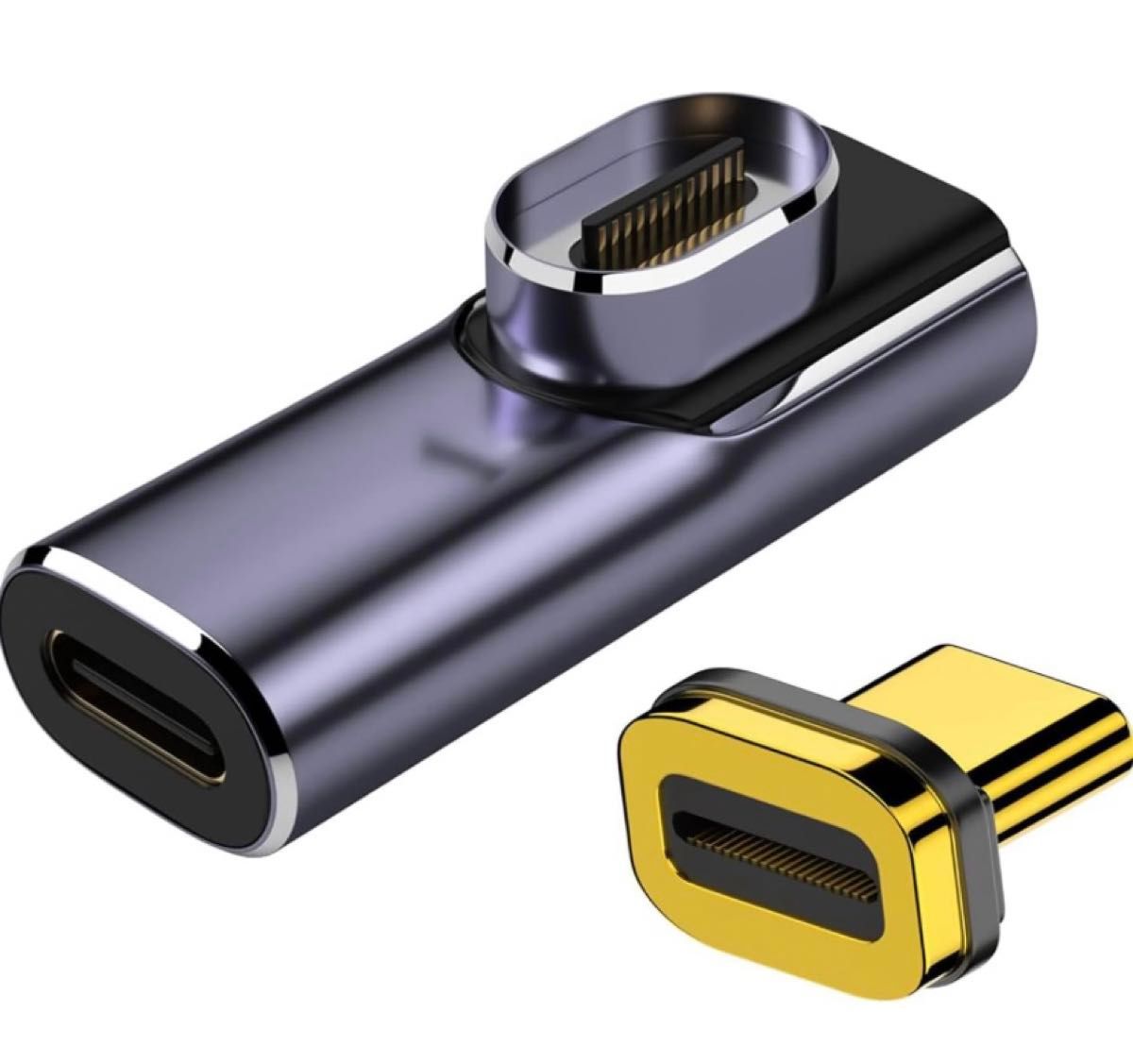 140W マグネット式 USB-C アダプタ 専用Type-c端子 タイプc マグネット アダプター 24ピン 磁石 pd高速充電
