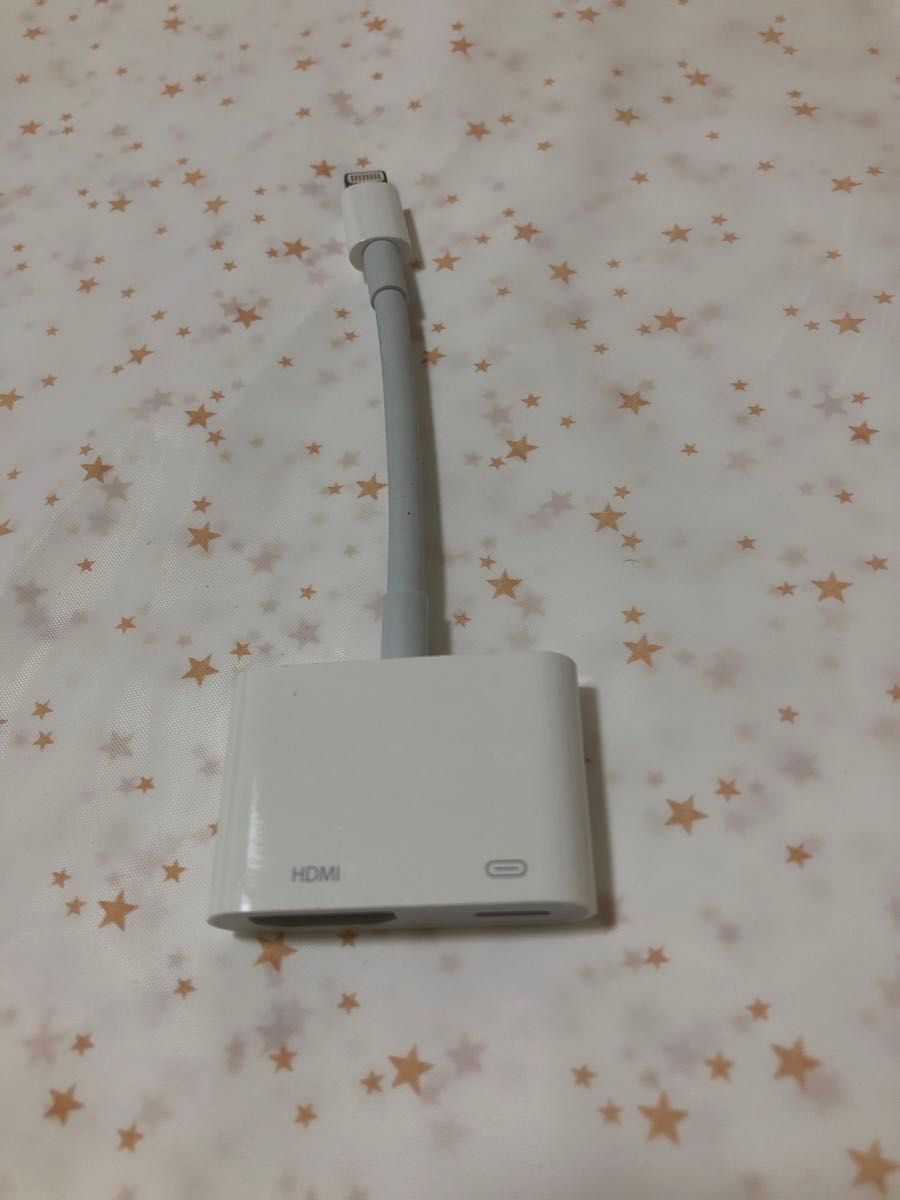  Apple Lightning-Digital AVアダプタ  A1438 HDMI変換ケーブル 