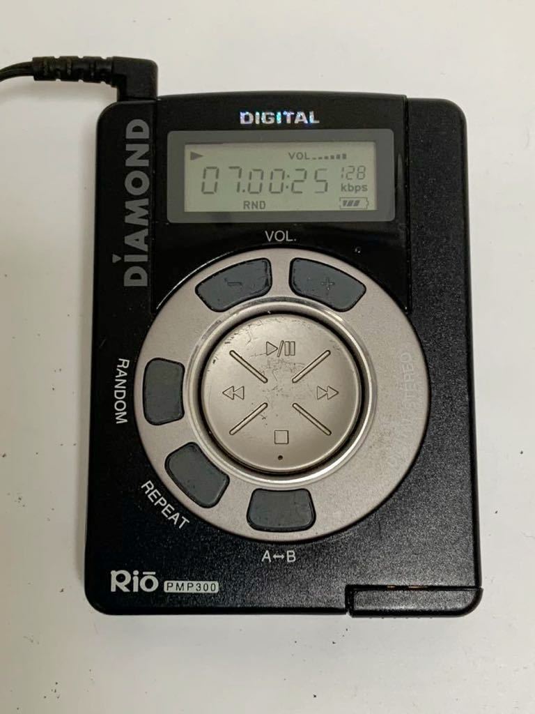 DiAMOND diamond multimedia portable MP3 player Rio PMP300 reproduction sound out verification settled 163f1100