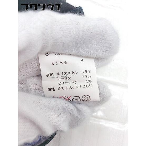 ◇ URBAN RESEARCH ROSSO 裾ロールアップ パンツ サイズ S ネイビー レディース_画像5