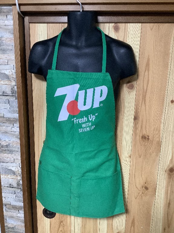 7UP　エプロン（グリーン）_画像3