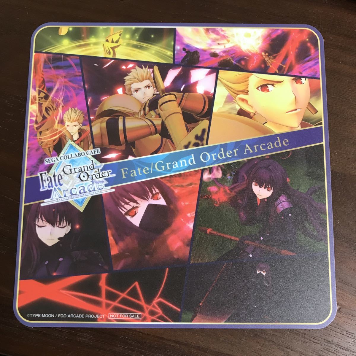 ヤフオク Fgo Arcade ギルガメッシュ 特典 コースター セ