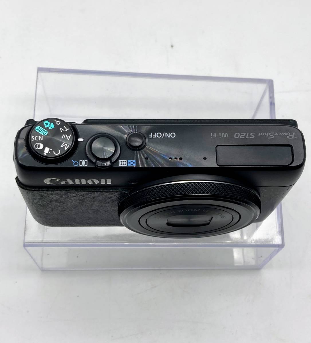 蘇や(MAY16) Canon キャノン S120 コンパクトデジタルカメラ バッテリーチャージャー付 通電確認済み 中古品 コンパクトサイズ_画像9