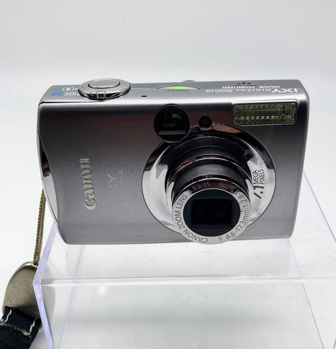 蘇さ(HY545)　Canon キャノン コンパクトデジタルカメラ IXY DIGITAL 900IS　通電確認済み　中古品　60サイズ_画像3