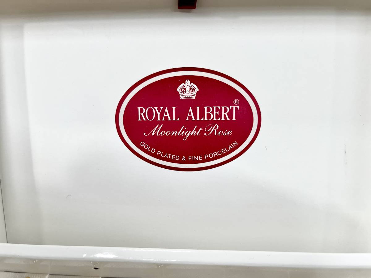蘇や(McY140)　Royal Albert　ロイヤルアルバート　カトラリー　ヴィンテージ　ムーンライトローズ　箱付き　中古品　コンパクト_画像6