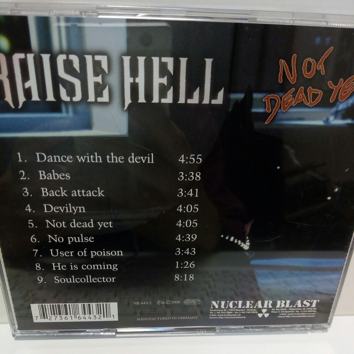 RAISE HELL「NOT DEAD YET」_画像2