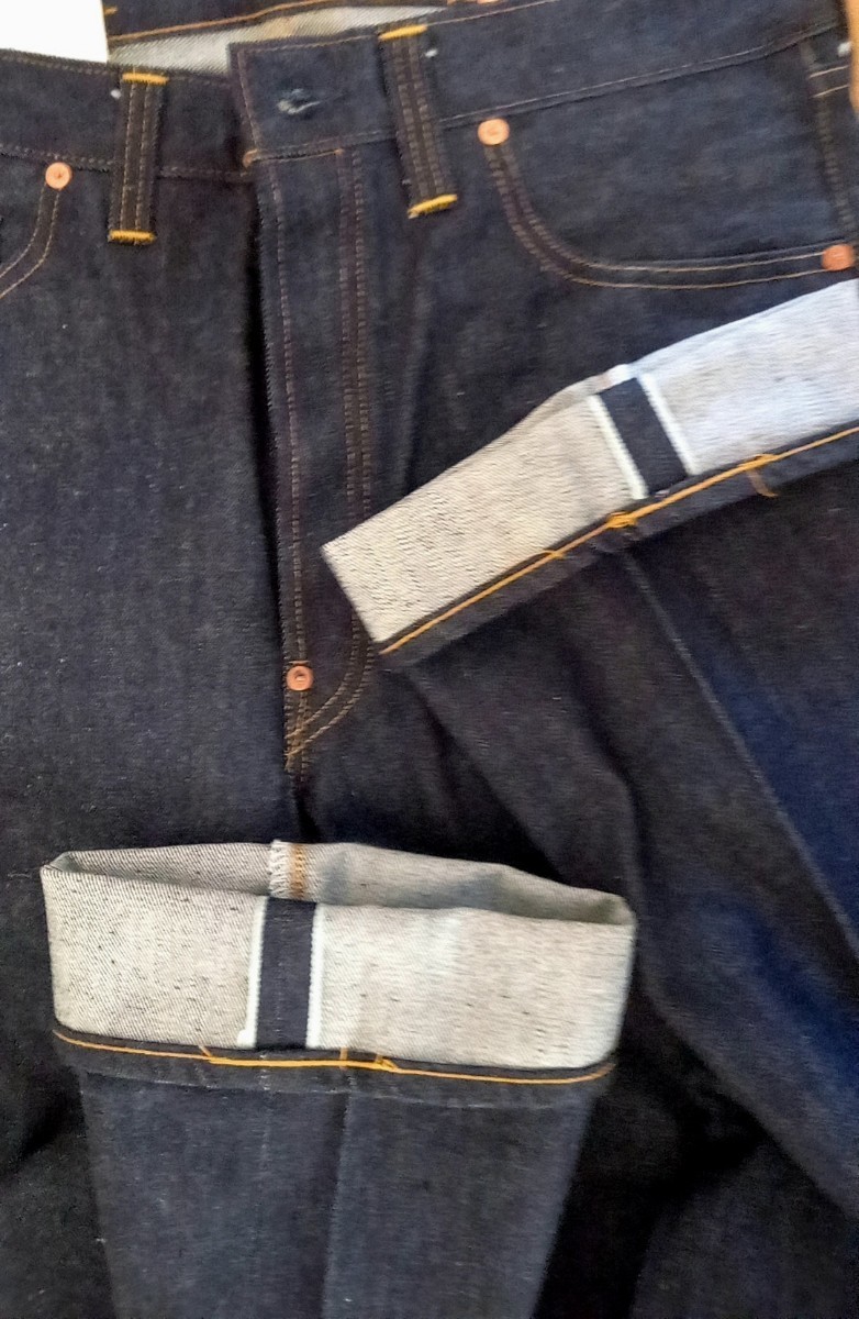 リーバイ 201XX W36 L36 555 貴重サイズ バレンシア工場産 冊子完備 米国製　Levi's 66前期　BIGE ヴィンテージジーンズ　501XX_画像8