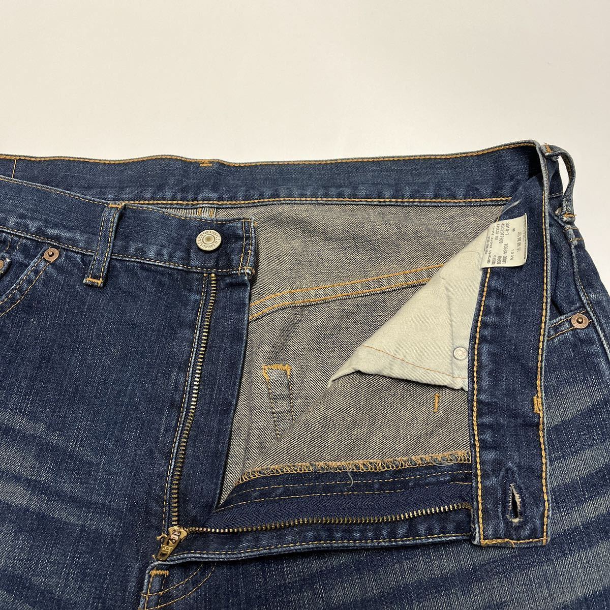 Levi’s リーバイス 534 デニムパンツ ジーンズ 10534-0001 W38 L32 大きいサイズ_画像6