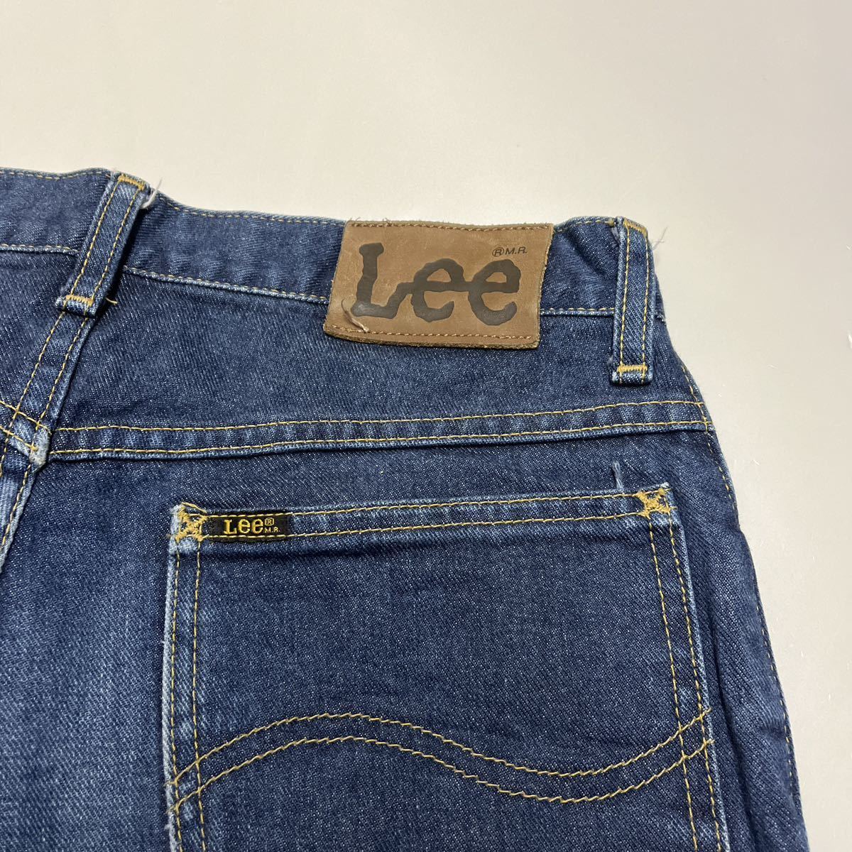 Lee RIDERS リーライダース 0201 ストレートジーンズ デニムパンツ W30 L33 日本製_画像7