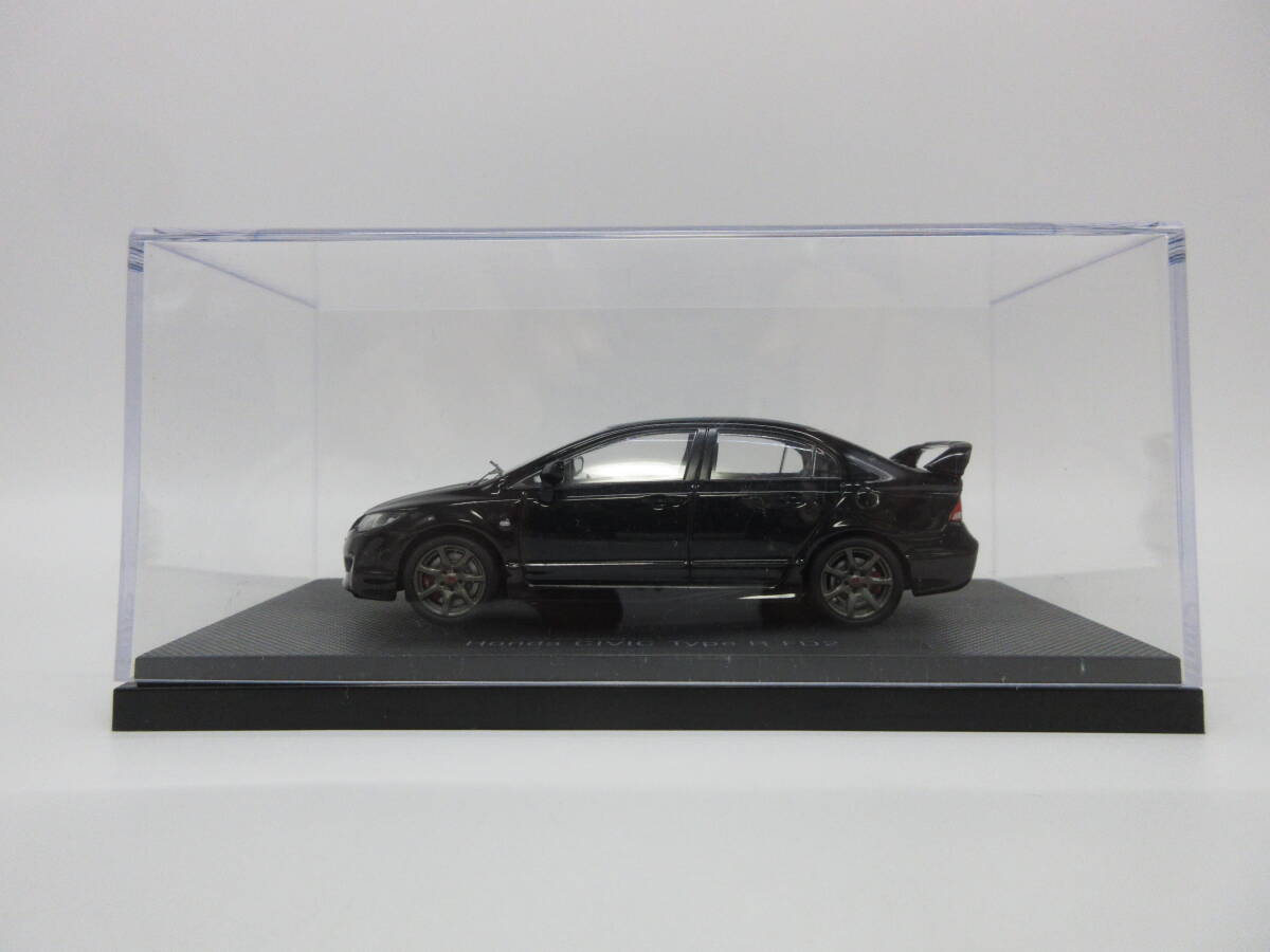 1/43 エブロ ホンダ Honda CIVIC Type-R FD2 シビック タイプR FD2　ミニカー　ブラック