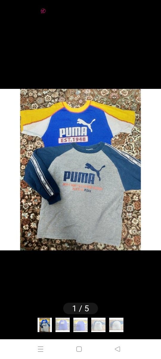２枚セットプーマPUMA　Tシャツ　トレーナー　ジュニア キッズ　サイズ 140 KS