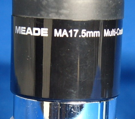 ★天体望遠鏡 MEADE【アイピースＭＡ17.5mm】【２× Barlow lens】２個セット_画像3