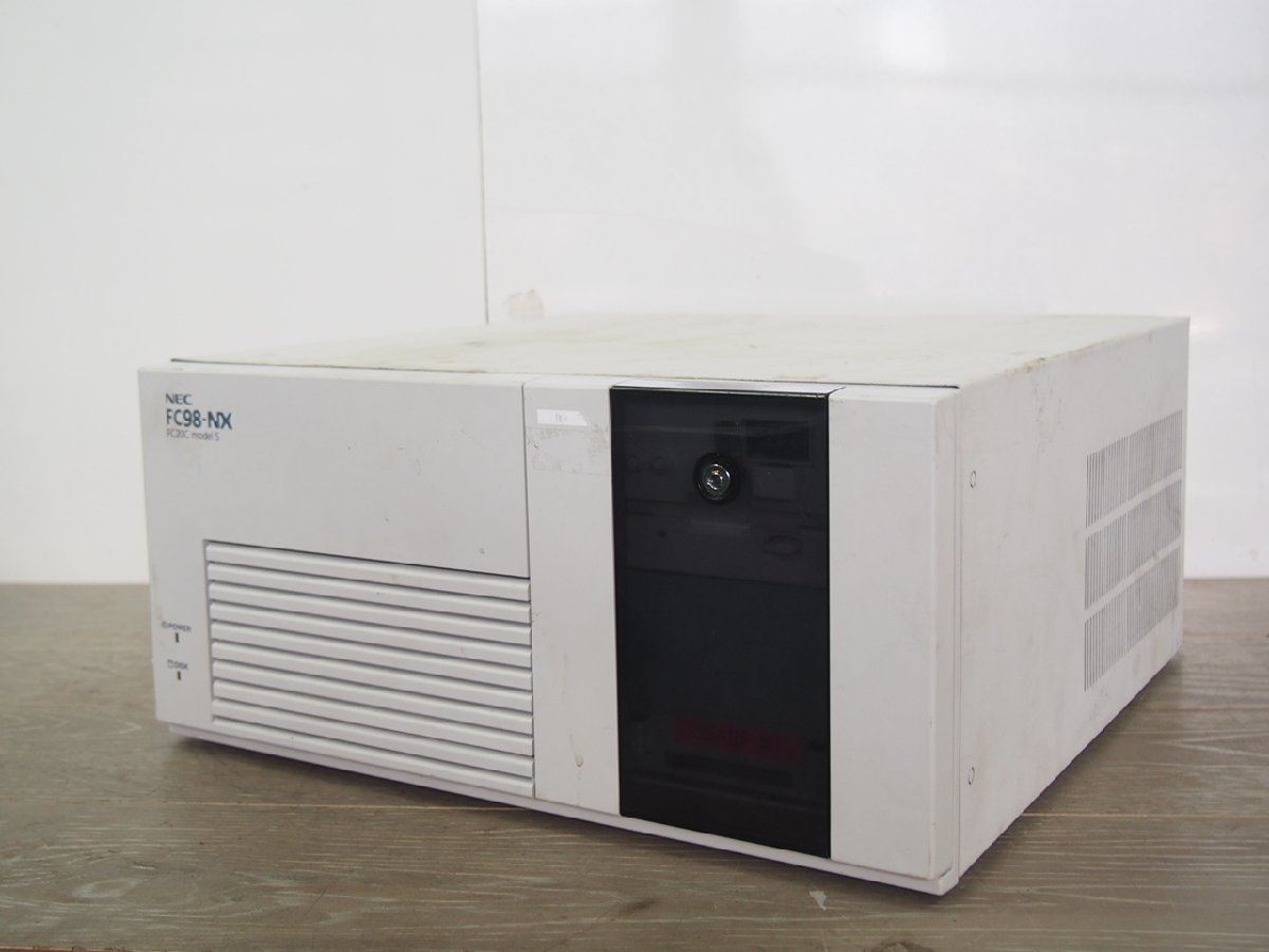 ☆【2K0130-22】 NEC エヌイーシー ファクトリ コンピュータ FC20C model SN FX98-NX DC100-240V ジャンク_画像1