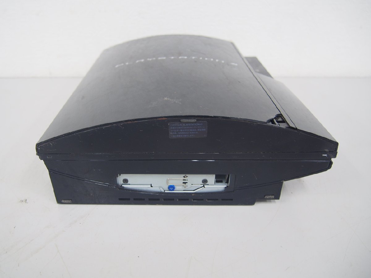 ☆【2K0208-8】 SONY ソニー PlayStation3 PS3 プレイステーション3 CECHB00 100V 本体のみ ジャンク_画像3
