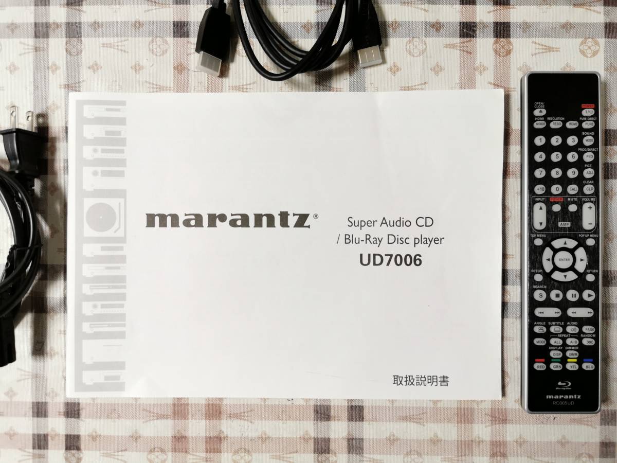 Marantz・ユニバーサルプレーヤー・UD7006・完動美品_画像5