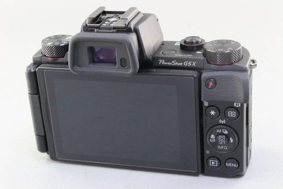 AB+ (良品) Canon キヤノン PowerShot G5X ブラック 初期不良返品無料 領収書発行可能_画像3