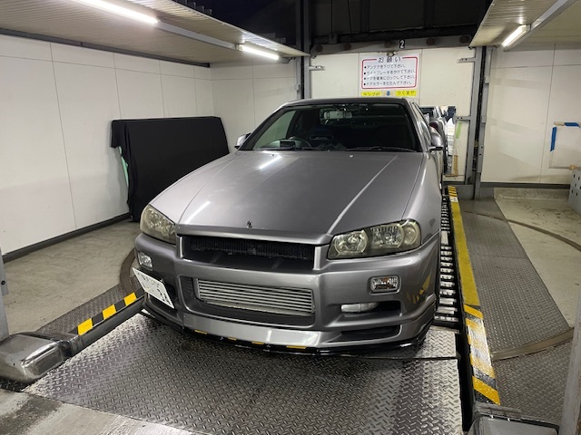 動画有 所沢市 日産 スカイラインER34 GT 足回りミション交換 レカロ 61028㎞ 車検令和6年7月 コンデション良好_ベースはER34 ATです