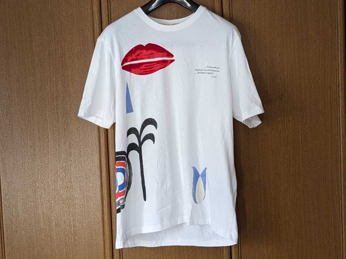 ZARA　グラフィック　半袖Tシャツ　XLサイズ 白色　ホワイト　トルコ製　即決_画像3