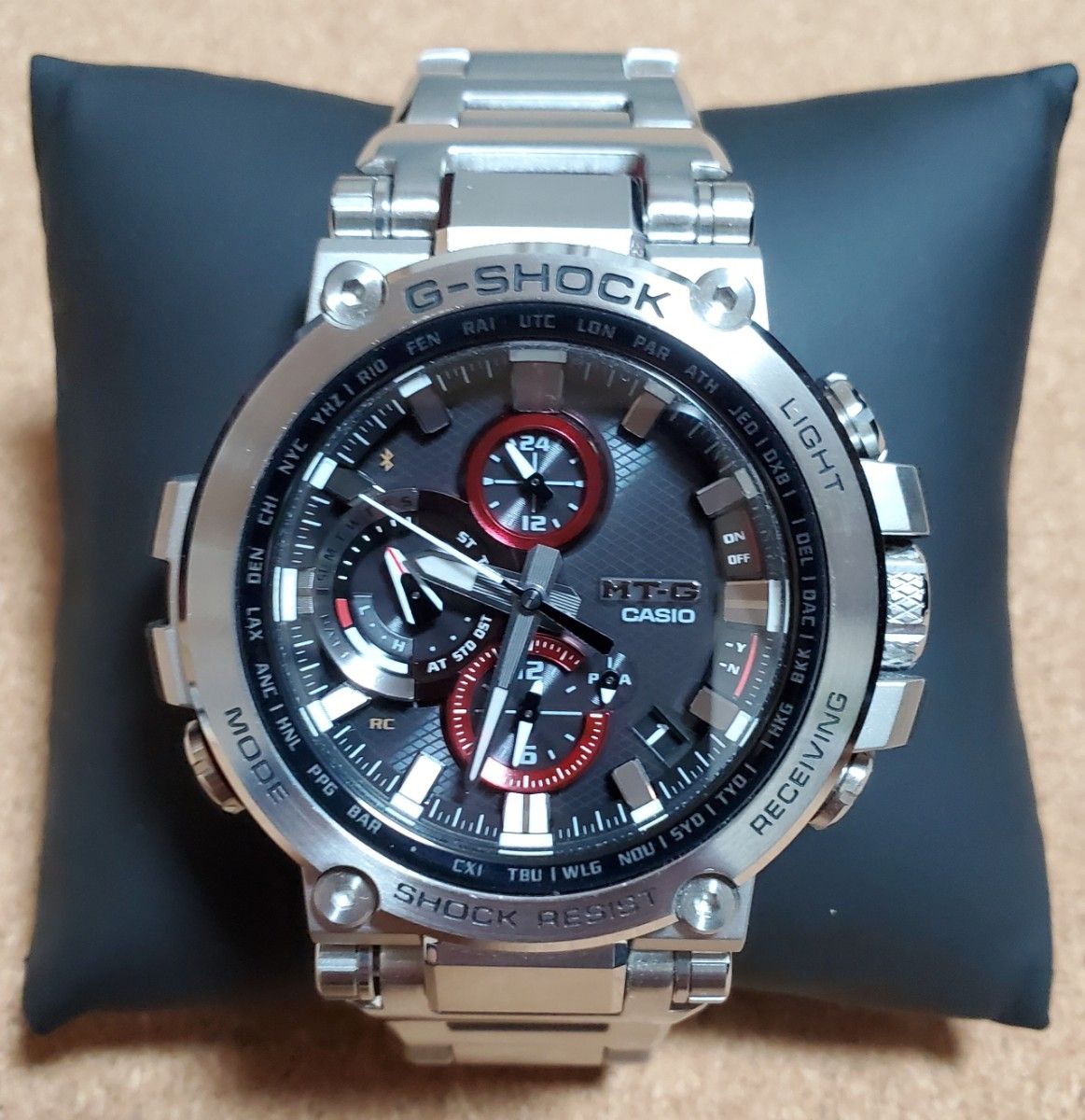 CASIO カシオ G-SHOCK ジーショック MTG-B1000D-1AJF Bluetooth 電波ソーラー腕時計