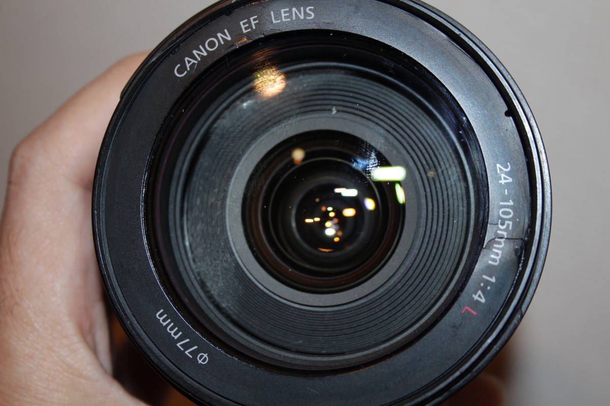 ジャンク Canon キヤノン EF 24-105mm F4 L IS USM レンズ ズーム_画像9