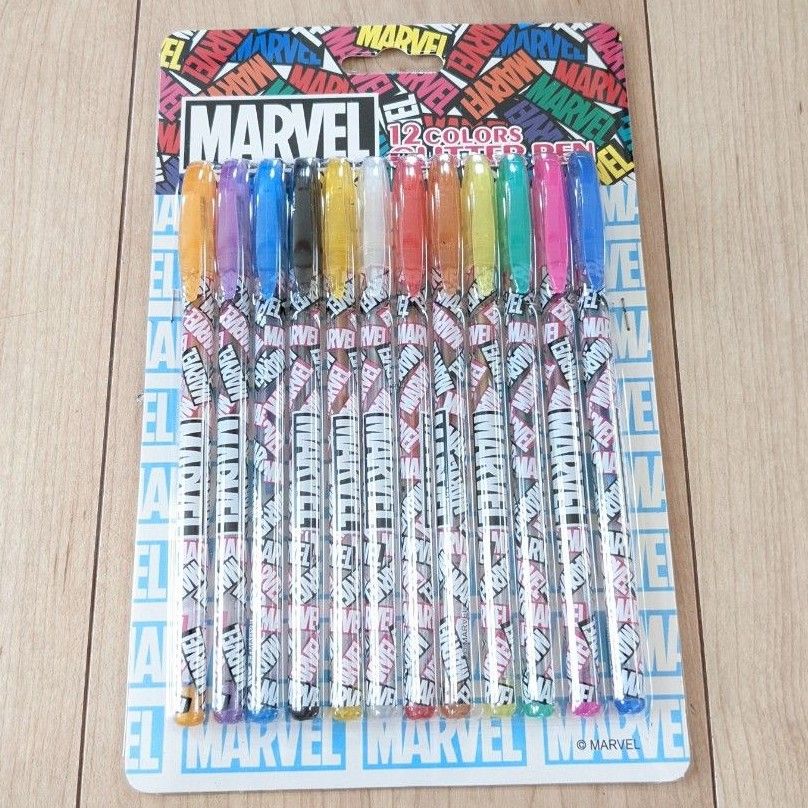 MARVEL　マーベル　ゲルペン　ペン　カラーペン　12本セット