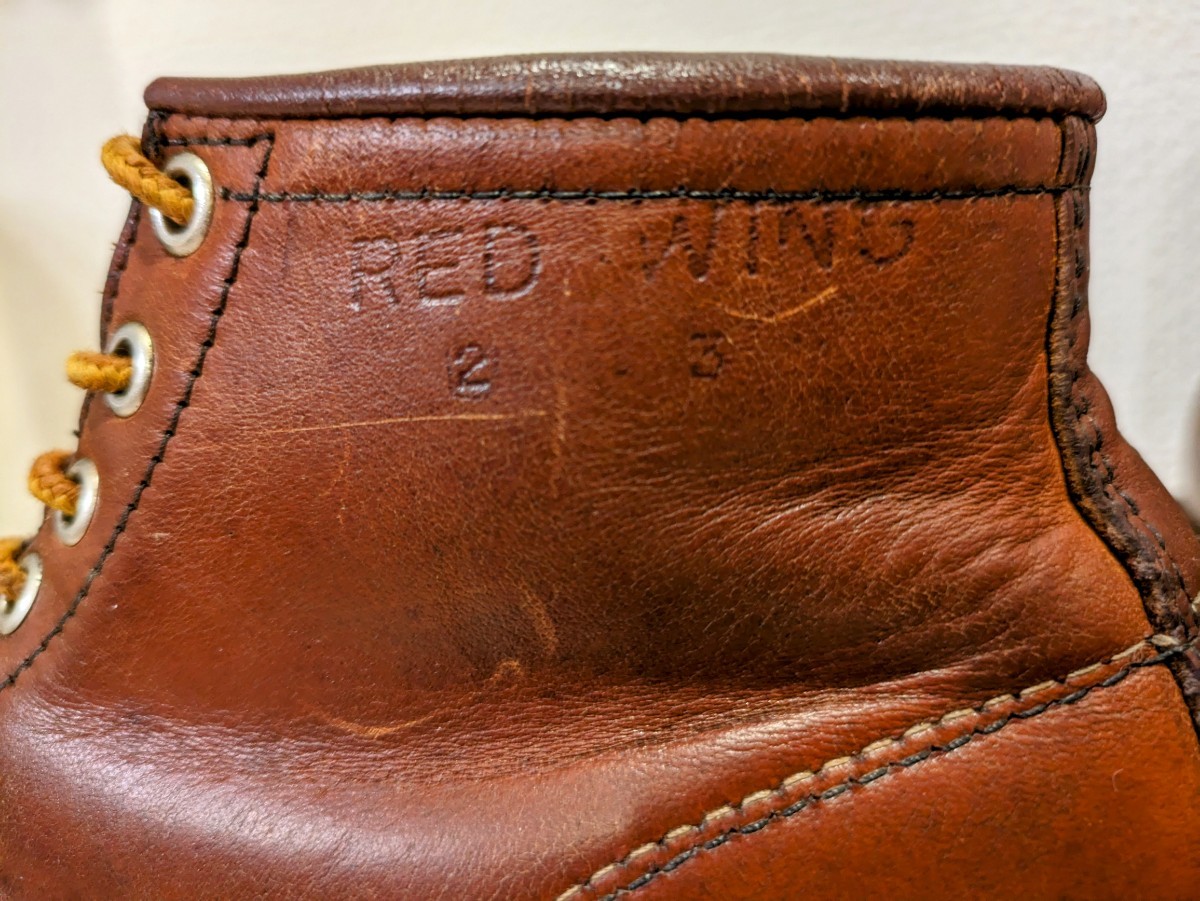 美品 83年製 REDWING レッドウィング 875 旧犬タグ スクエア 美品 83年製 REDWING レッドウィング 875 旧犬タグ スクエア