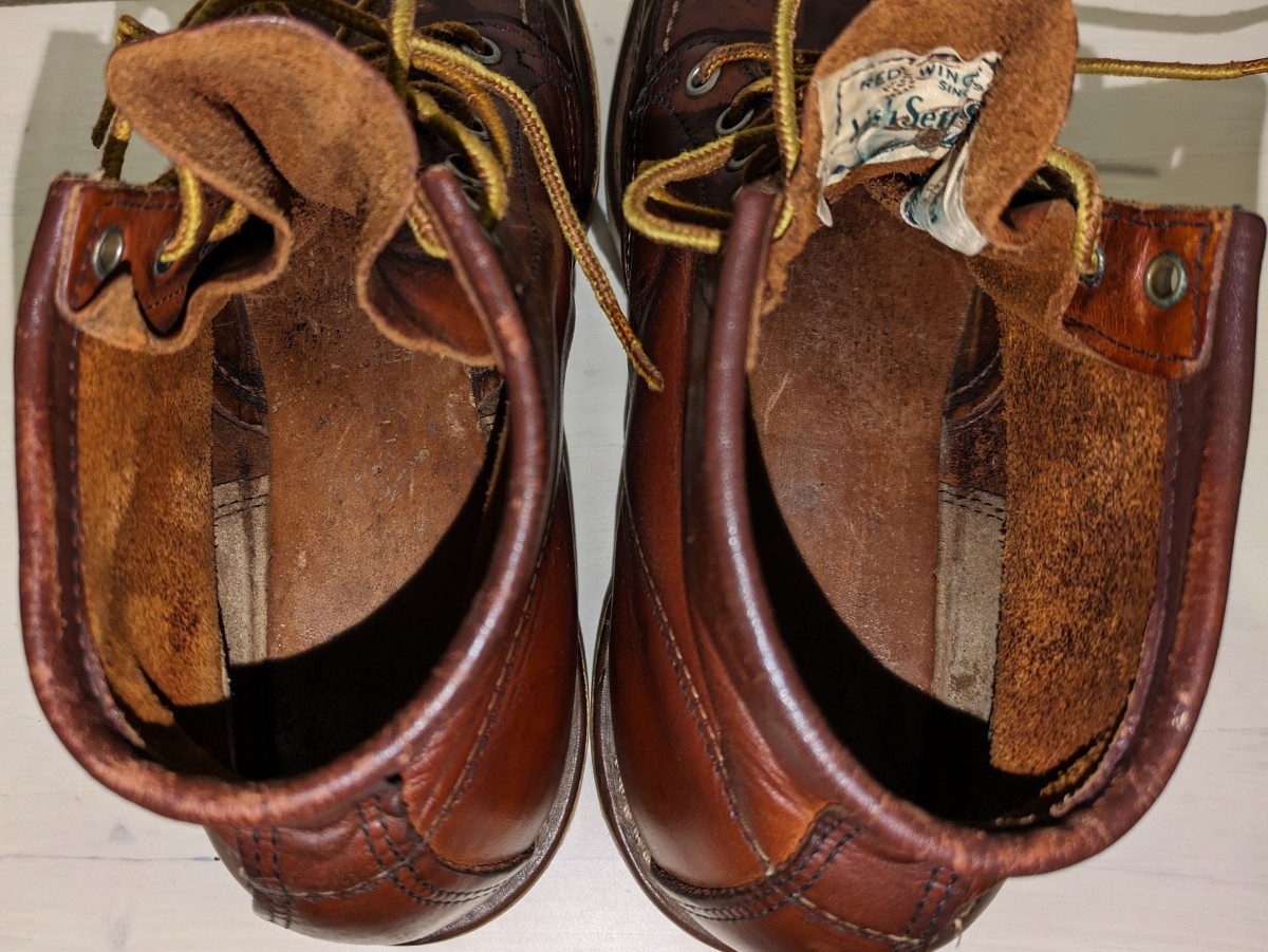 美品 83年製 REDWING レッドウィング 875 旧犬タグ スクエア 美品 83年製 REDWING レッドウィング 875 旧犬タグ スクエア