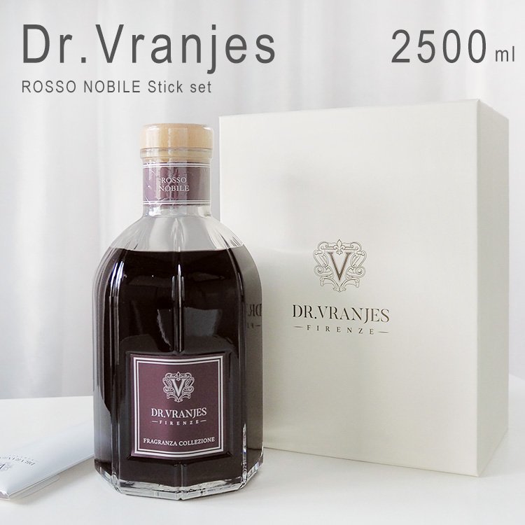 新品 1円スタート Dr.Vranjes ドットールヴラニエス デュフューザー ルームフレグランス ROSSO NOBILE ロッソ・ノービレ 2500ml BIGサイズ_画像1