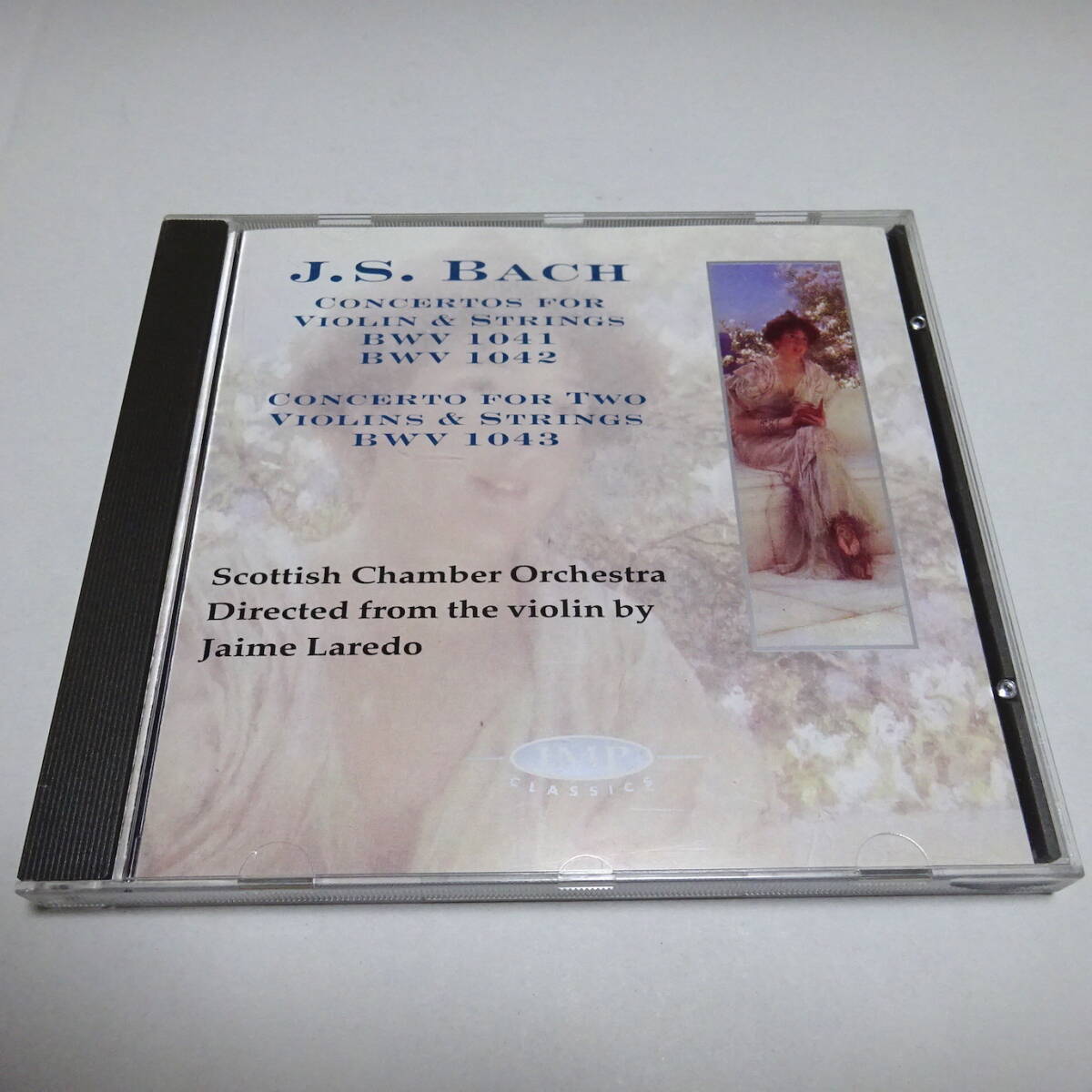 輸入盤/Carlton「J.S.バッハ：ヴァイオリン協奏曲第1,2番」ラレード＆スコットランド室内管_画像1