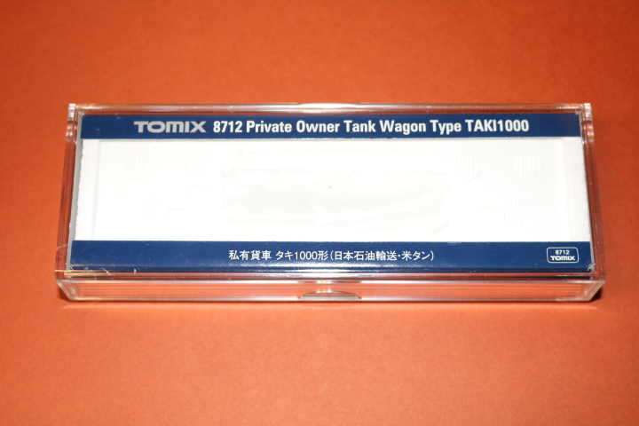 ▲７１６ トミックス ケースのみ 私有貨車 タキ１０００形 日本石油輸送 米タン ８７１２ 車両無し ▲_画像1