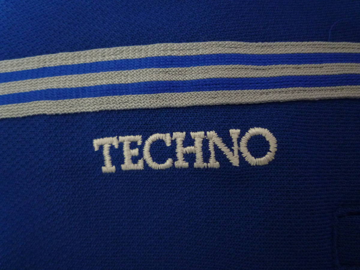 偉大な アディダス 80's ビンテージTECHNOジャージパンツ 青 アディダス