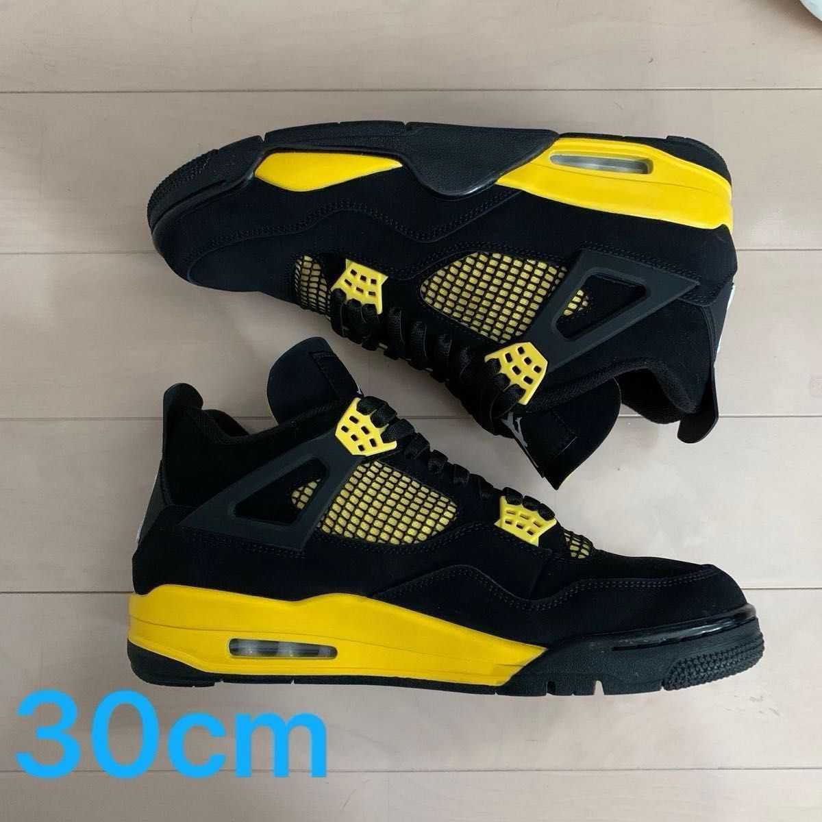 Nike Air Jordan 4 Retro Thunder 30cm サンダー