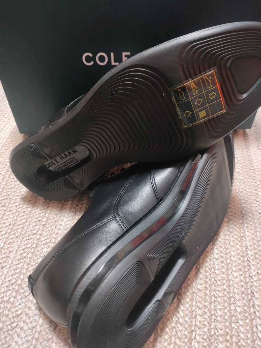 新品 定価39600 Cole Haan オリジナル クラウドエナジー 27.5cm 10M コールハーン ウイングチップ ブラック 黒 レザー オリジナルグランド_画像7