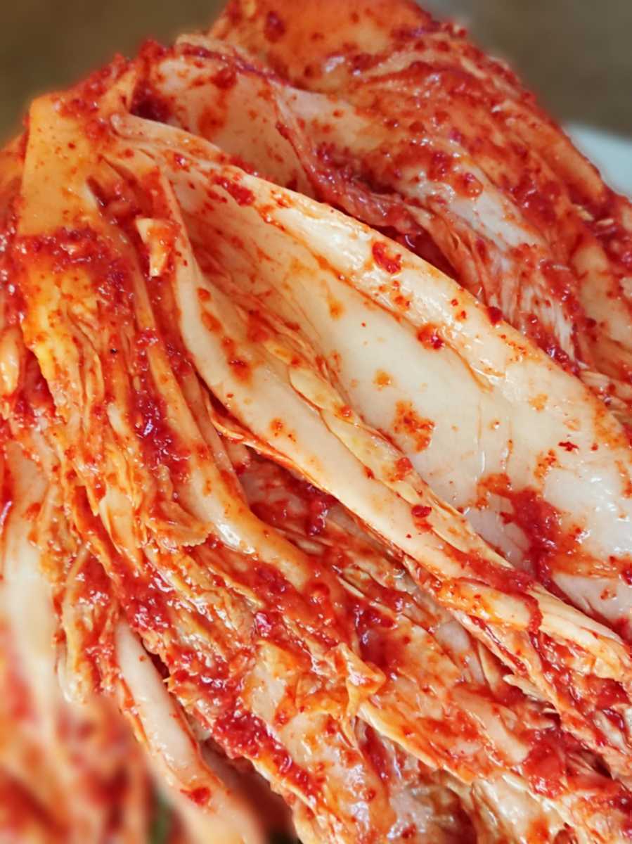 [ free shipping ]* ultra .*[ genuine. taste ] own made Chinese cabbage kimchi 500g
