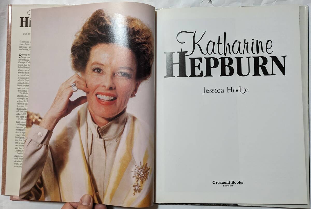 Katharine Hepburn　キャサリン ヘップバーン　写真集/アメリカ合衆国女優/オスカー/演技派/大型本/英語_画像4