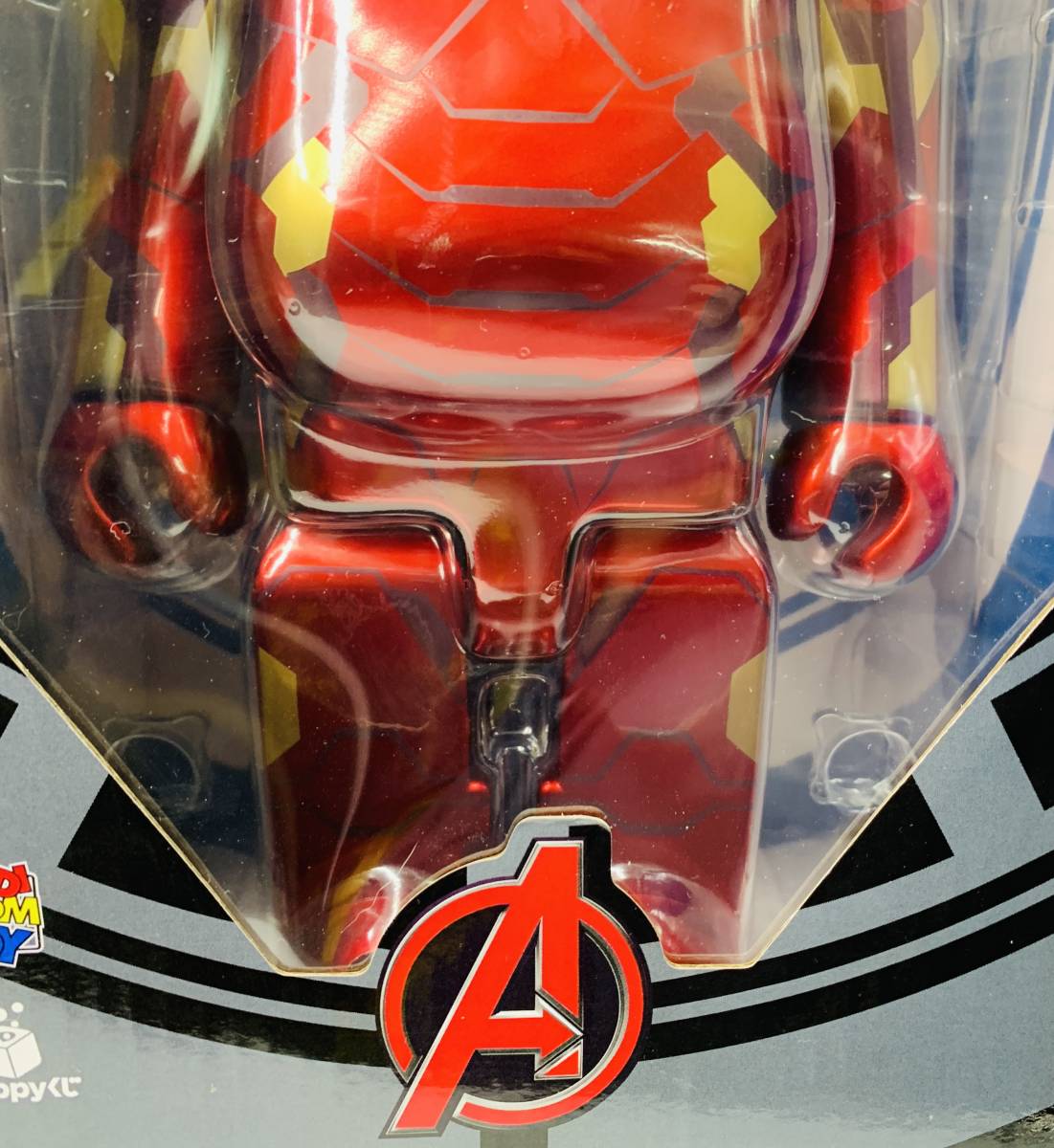 開封 検品済み メディコムトイ Happyくじ SP賞 THE INFINITY SAGA BE@RBRICK 400％ IRON MAN アイアンマン _画像8