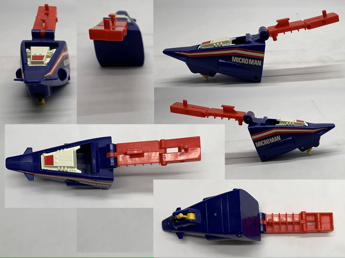 ジャンク扱い 当時物 旧タカラ ミクロマン レスキュー隊員 レスキューマシン3号・4号・5号セット VINTAGE TAKARA MICROMAN Rescue machine_画像4