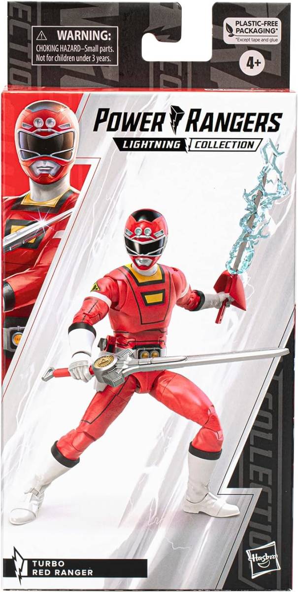  Power Ranger lightning collection 6 -inch turbo red Ranger Gekisou Sentai CarRanger red Racer last 1