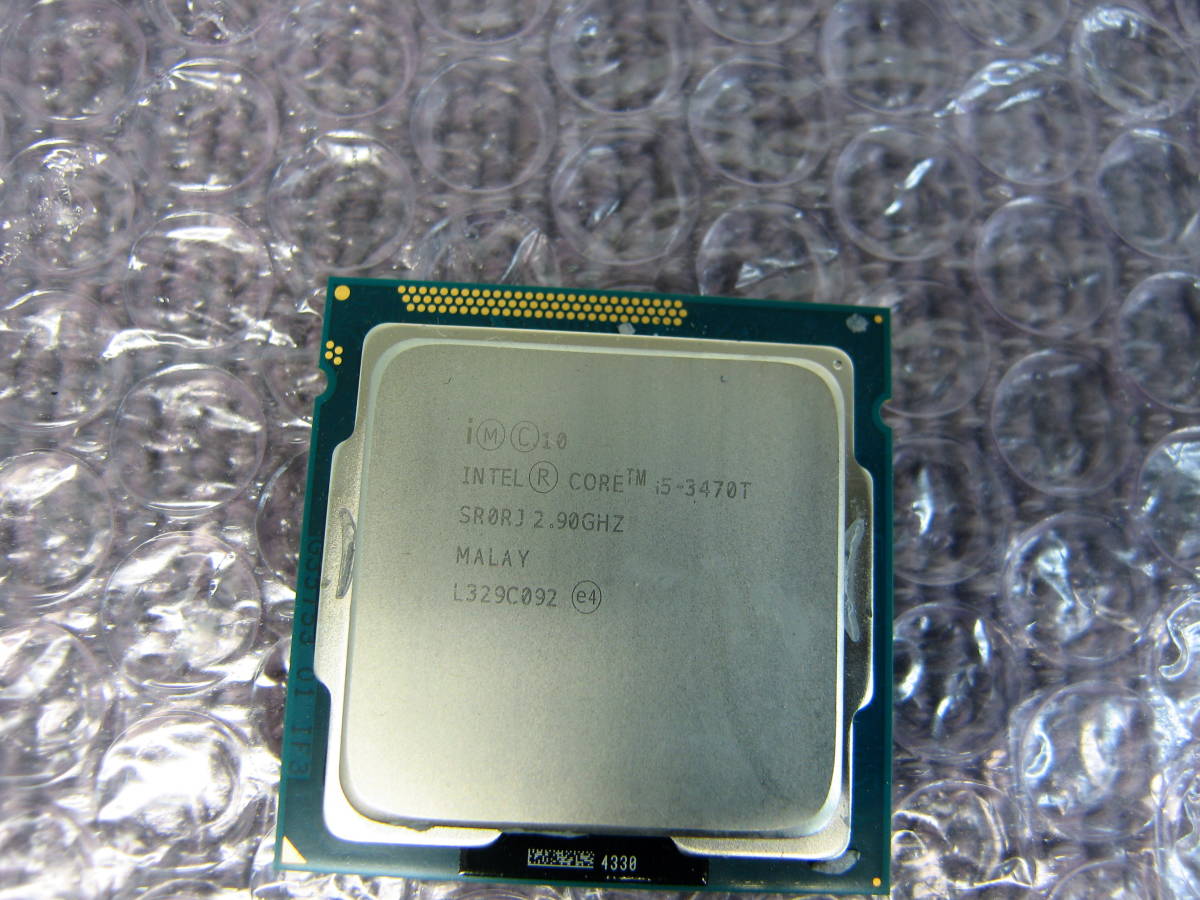 ◎CPU Intel Core i5-3470T 2.90GHz SR0RJ 動作未確認 1個 中古品 ◎クリックポスト発送_写真は流用しています。