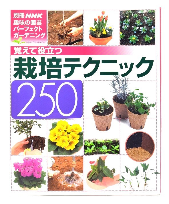 覚えて役立つ栽培テクニック250: パーフェクトガーデニング (別冊NHK趣味の園芸)/NHK出版の画像1