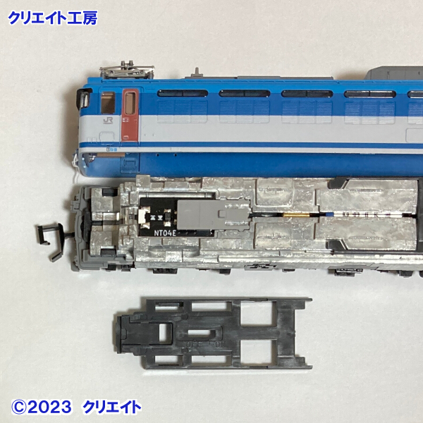 NT81450-SN 常点灯スナバ回路付き電球色LEDヘッドライト基板１個　TOMIX EF81 450 前期型 用　クリエイト工房_画像2